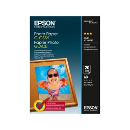 Epson photo paper glossy - a3 - 20 sheets