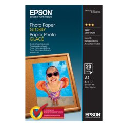 Epson - Photo Paper Glossy - A4 - 20 Fogli - C13S042538