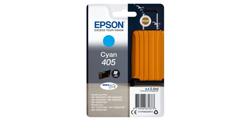 Epson - Cartuccia ink - 405 - Ciano - C13T05G24010 - 300 pag