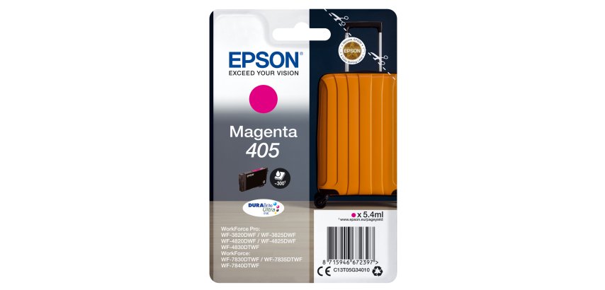Epson - Cartuccia ink - 405 - Magenta - C13T05G34010 - 300 pag