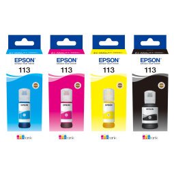 Epson EcoTank 113 - cyan - original - ink refill