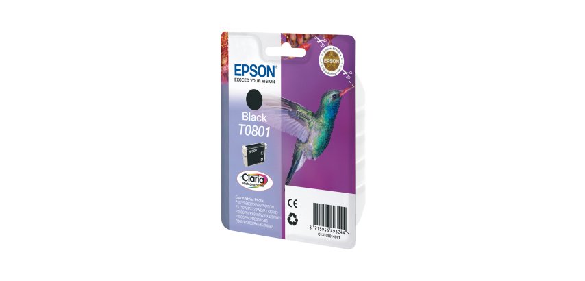 Epson - Cartuccia ink - Nero Photo - T0801 - C13T08014011 - 7,4ml