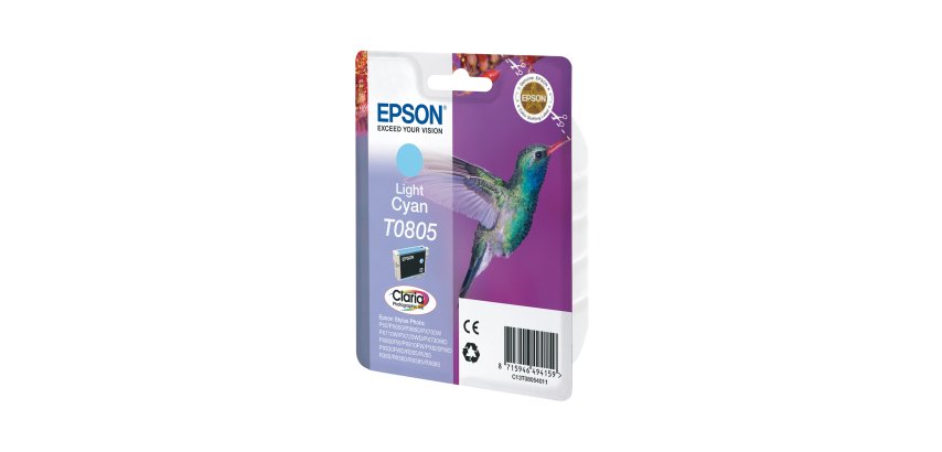 Epson - Cartuccia ink - Ciano chiaro - T0805 - C13T08054011  - 7,4ml