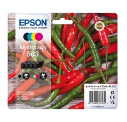 Epson - Multipack Cartucce - 503 - BK/C/M/Y - C13T09Q64010