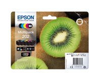 Epson - Multipack Cartuccia ink - 202 - C/M/Y/K/K PH - C13T02E74010 - C/M/Y/K PH 4,1ml cad - K 6,9ml