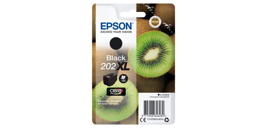 Epson - Cartuccia ink - 202XL - Nero - C13T02G14010 - 13,8ml