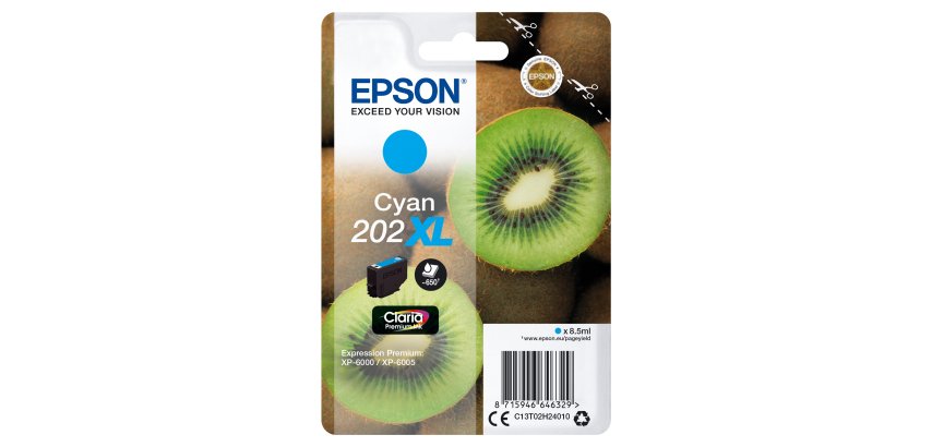 Epson - Cartuccia ink - 202XL - Ciano - C13T02H24010 - 8,5ml