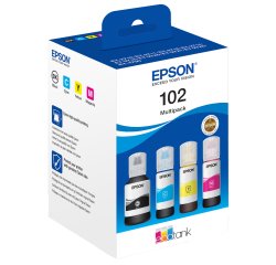 Epson - ECOTANK 102 MULTIPACK - BK/C/M/G - C13T03R640