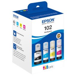 EN_Ink-epson /102 ecotank multipack botella ink /ecotank et-2700 / et-2750 / et-2751 / et-2756 / et-3700 /