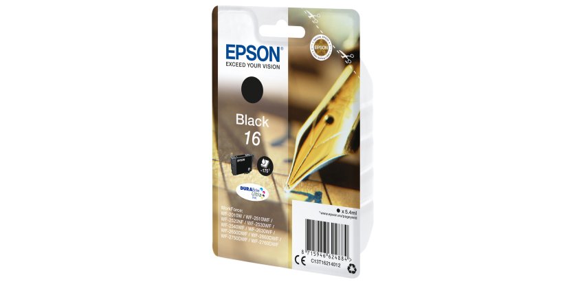 Epson - Cartuccia ink - 16 - Nero - C13T16214012  - 5,4ml