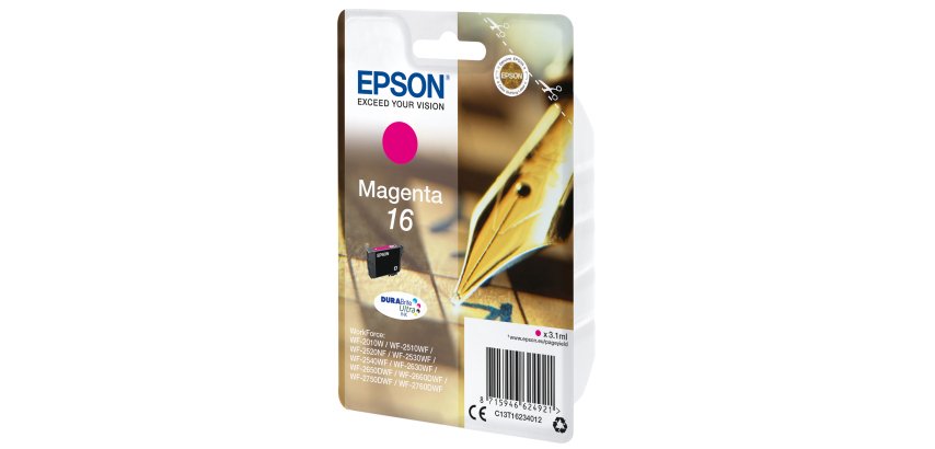 Epson - Cartuccia ink - 16 - Magenta - C13T16234012 - 3,1ml