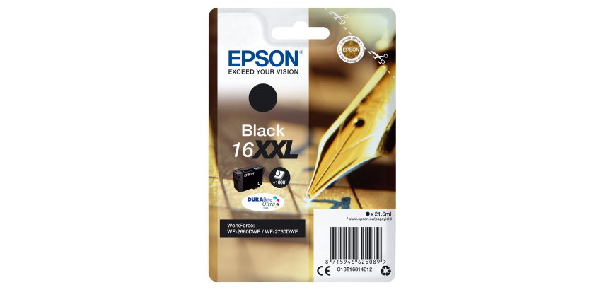 Epson - Cartuccia ink - 16XXL - Nero - C13T16814012 - 21,6ml