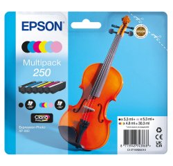 Epson - Cartuccia Multipack  - BK/C/M/Y/ML/CL - 205 - Violin Claria- C13T16N84010 - 4,8 ML