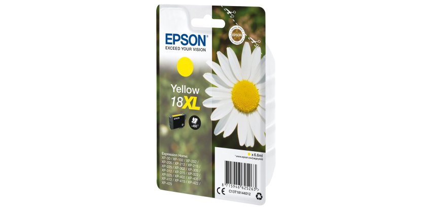 Epson - Cartuccia ink - 18XL - Giallo - C13T18144012 - 6,6ml