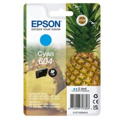 Epson - Cartuccia - Ciano - 604 - C13T10G24010 - 2,4 ml