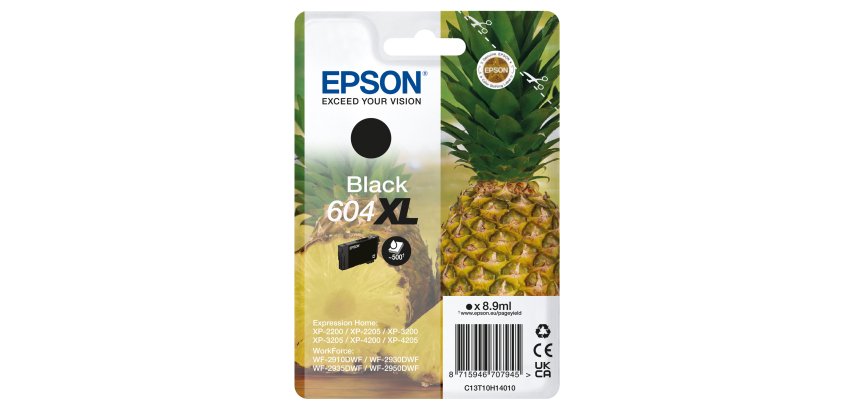 Epson - Cartuccia - Nero - 604XL - C13T10H14010 - 8,9 ml