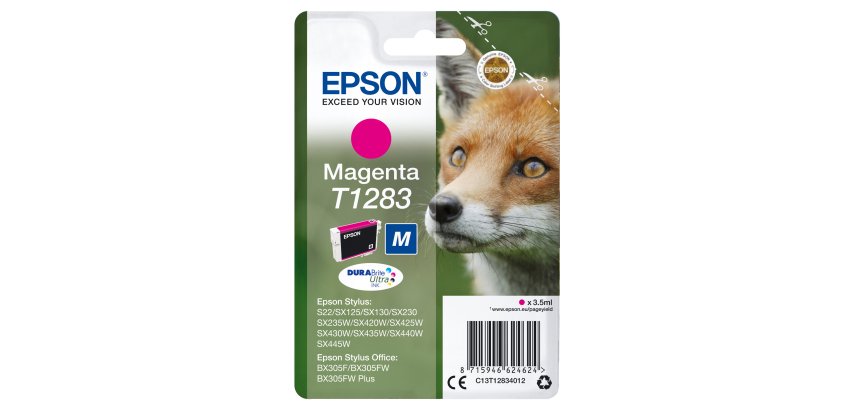 Epson - Cartuccia ink - Magenta - T1283 - C13T12834012 - 3,5ml