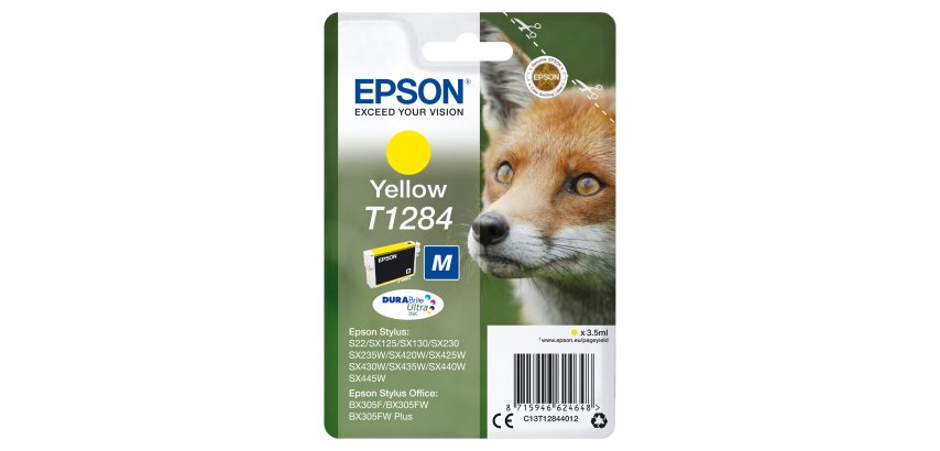 Epson - Cartuccia ink - Giallo - T1284 - C13T12844012 - 3,5ml