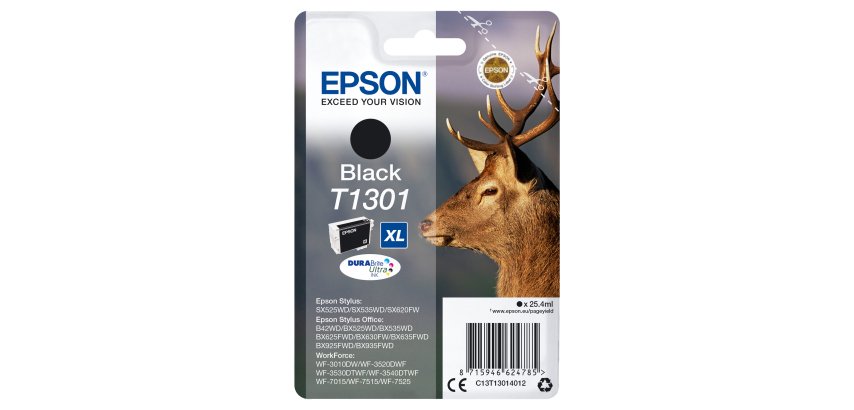 Epson - Cartuccia ink - Nero - T1301 - C13T13014012 - 25,4ml