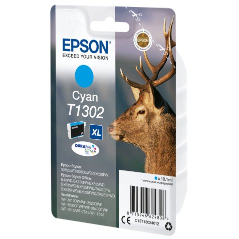 Epson - Cartuccia ink - Ciano - T1302 - C13T13024012  - 10,1ml