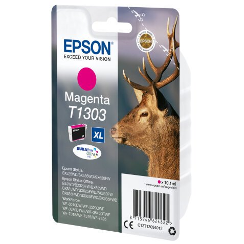 Epson - Cartuccia ink - Magenta - T1303 - C13T13034012 - 10,1ml