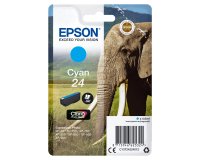 Epson Elephant Singlepack Cyan 24 Claria Photo HD Ink