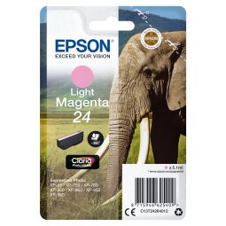 Epson 24 - light magenta - original - ink cartridge