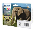 Epson - Multipack Cartuccia ink - 24 - C/M/Y/C CH/M CH/K - C13T24284012 - C/M/Y 4,6ml - K/ C CH/M CH 5,1ml -