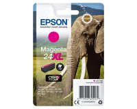 Epson Elephant 24XL Claria Photo HD Single Magenta Ink