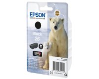 Epson - Cartuccia ink - 26 - Nero - C13T26014012 - 6,2ml