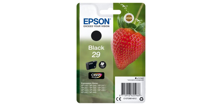 Epson - Cartuccia ink - 29 - Nero - C13T29814012 - 5,3ml