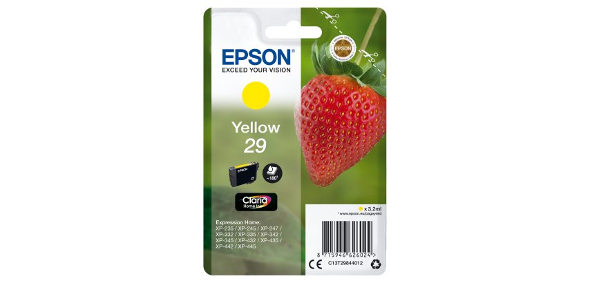 Epson - Cartuccia ink - 29 - Giallo - C13T29844012 - 3,2ml