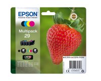 Epson - Confezioni cartucce ink - 29 - C/M/Y/K - C13T29864012 - C/M/Y 3,2ml cad - K 5,3ml