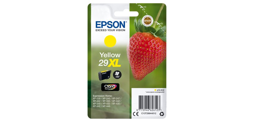 Epson - Cartuccia ink - 29XL - Giallo - C13T29944012 - 6,4ml