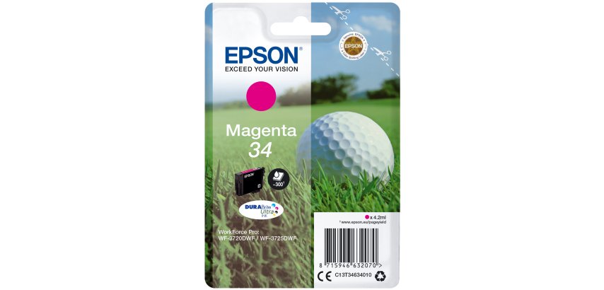 Epson - Cartuccia ink - 34 - Magenta - C13T34634010 - 4,2ml