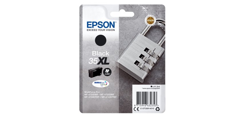 Epson - Cartuccia ink - 35XL - Nero - C13T35914010 - 41,2ml