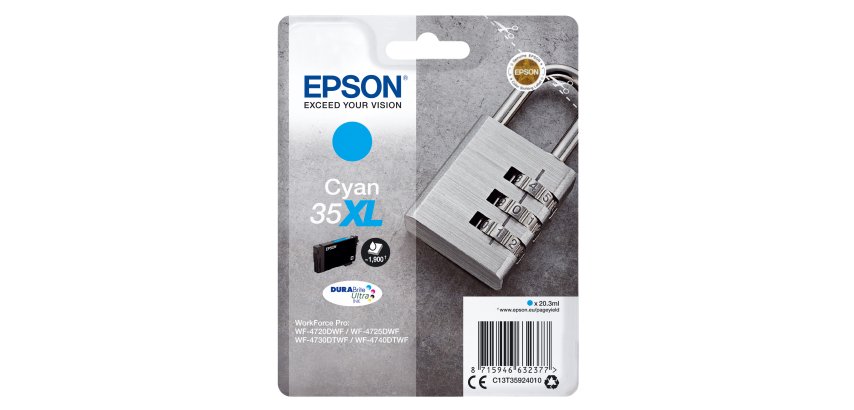 Epson - Cartuccia ink - 35XL - Ciano - C13T35924010 - 20,3ml