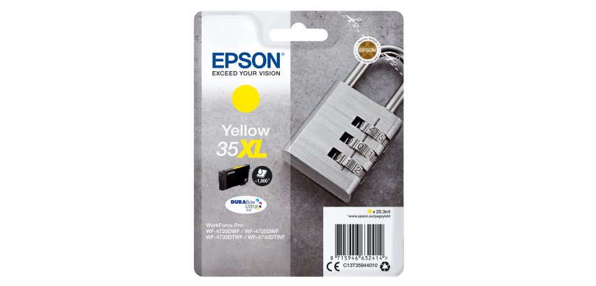 Epson - Cartuccia ink - 35XL - Giallo - C13T35944010 - 20,3ml