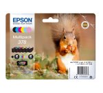 Epson - Cartuccia ink - 378 - C/M/Y/C CH/M CH/K - C13T37884010 - C/M/Y 4,1ml - C CH/M CH 4,8ml - K 5,5ml
