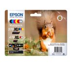 Epson - Multipack Cartuccia ink - 378XL/478XL - C/M/Y/K/R/G - C13T379D4010 - C/M/Y 9,3ml - K/R 11,2ml - R 10,2ml