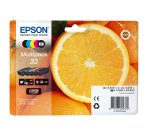 Epson - Confezione Cartuccia ink - 33 - C/M/Y/K/K PH -  C13T33374011 - C/M/Y/K PH 4,5ml cad - K 6,4ml