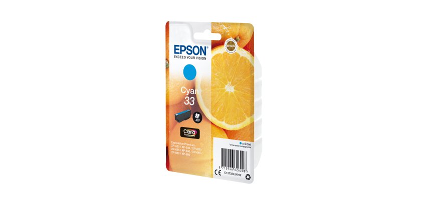 Epson - Cartuccia ink - 33 - Ciano - C13T33424012 - 6,4ml