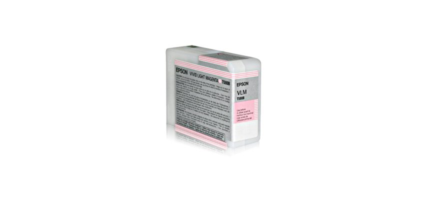 Epson - Tanica - Magenta chiaro - T580B - C13T580B00 - 80ml