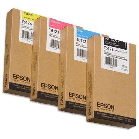 Epson - Tanica - Magenta - T6123 - C13T612300 - 220ml