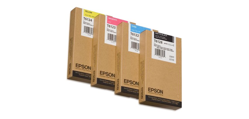 Epson - Tanica - Giallo - T6124 - C13T612400 - 220ml