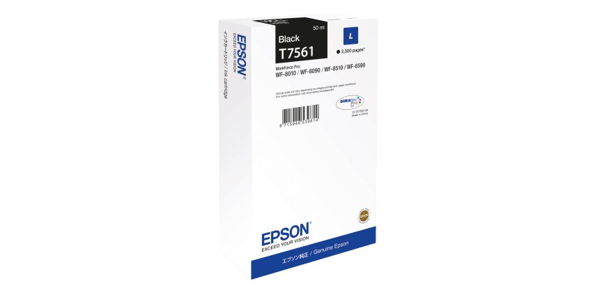 Epson - Tanica - Nero - T7561 - C13T75614N  - 50ml