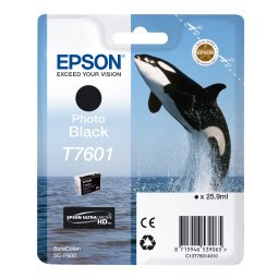 Epson - Cartuccia ink - Nero Photo - T7601 - C13T76014010 - 25,9ml