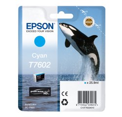 Epson - Cartuccia ink - Ciano - T7602 - C13T76024010 - 25,9ml
