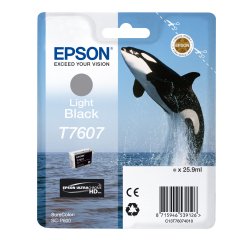 Epson - Cartuccia ink - Nero chiaro - T7607 - C13T76074010 - 25,9ml