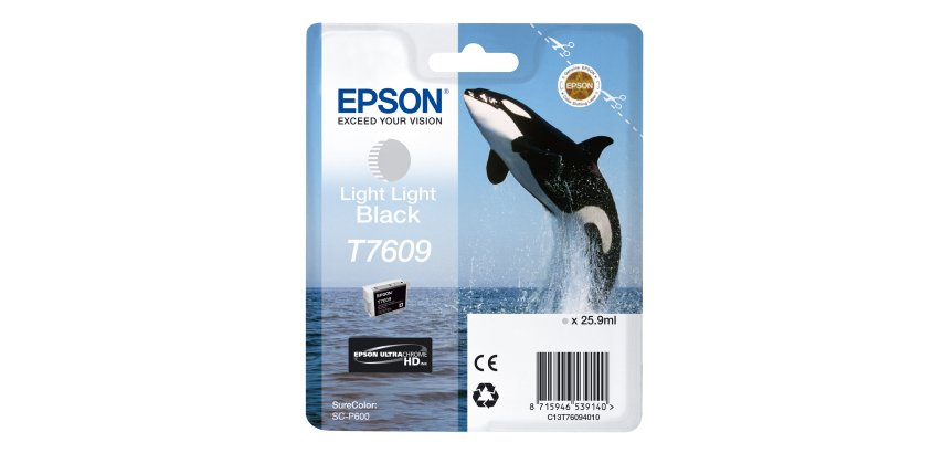 Epson - Cartuccia ink - Nero chiaro chiaro - T7609 - C13T76094010 - 25,9ml
